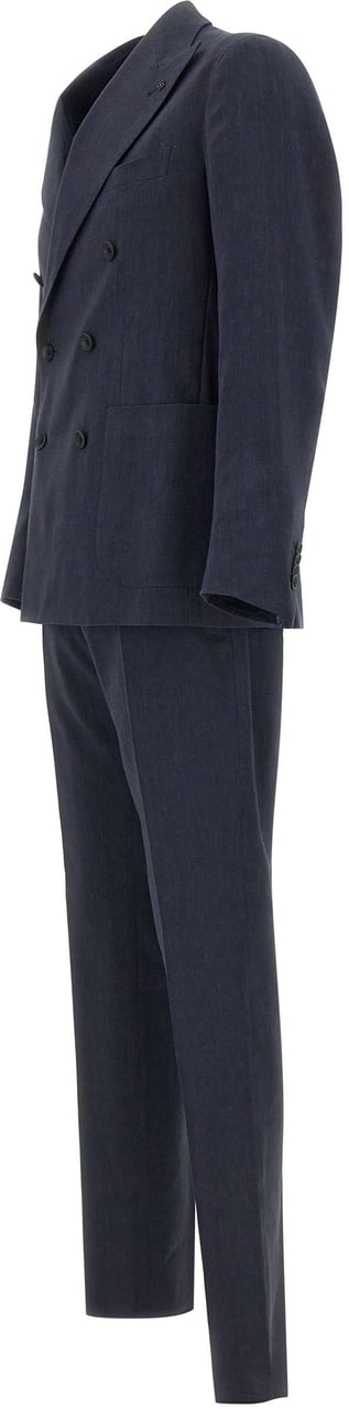 Tagliatore Dresses Blue Blauw