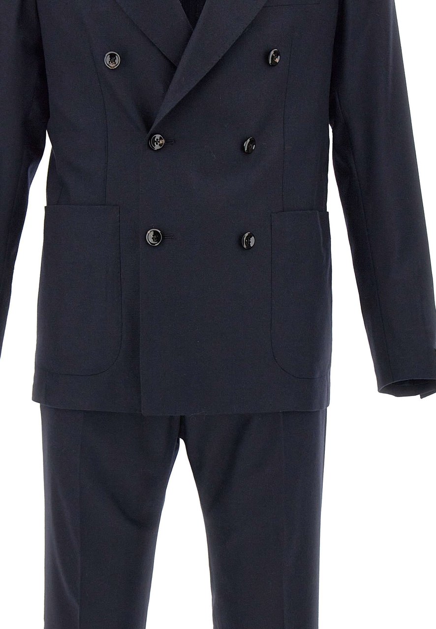 Tagliatore Dresses Blue Navy
