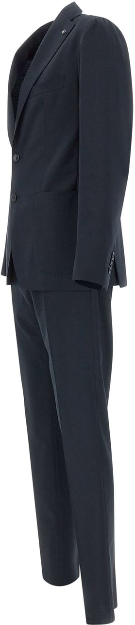 Tagliatore Dresses Blue Blauw