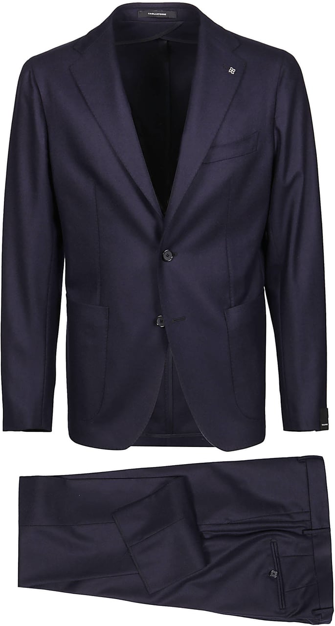 Tagliatore Suit Blue Blauw