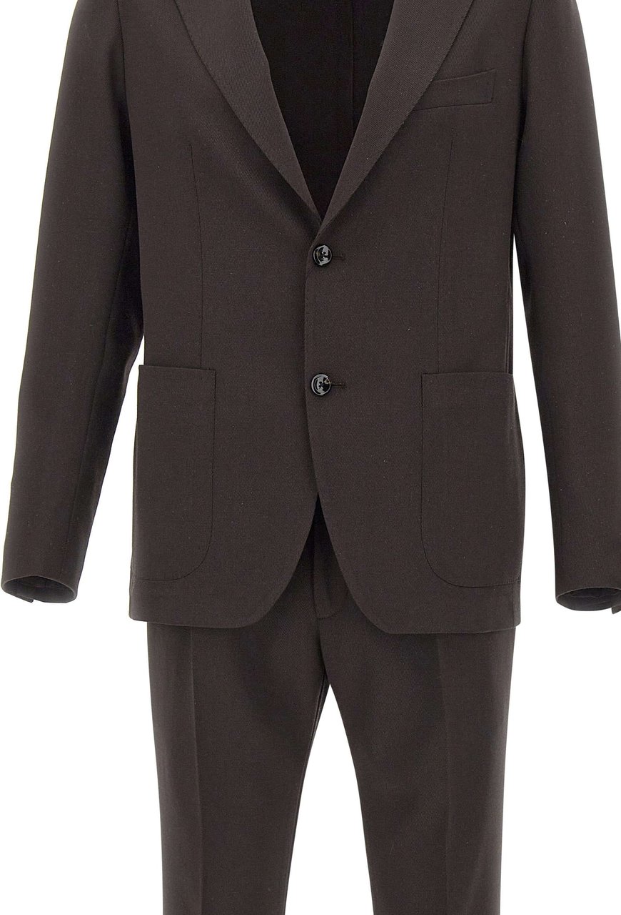Tagliatore Dresses Brown Bruin
