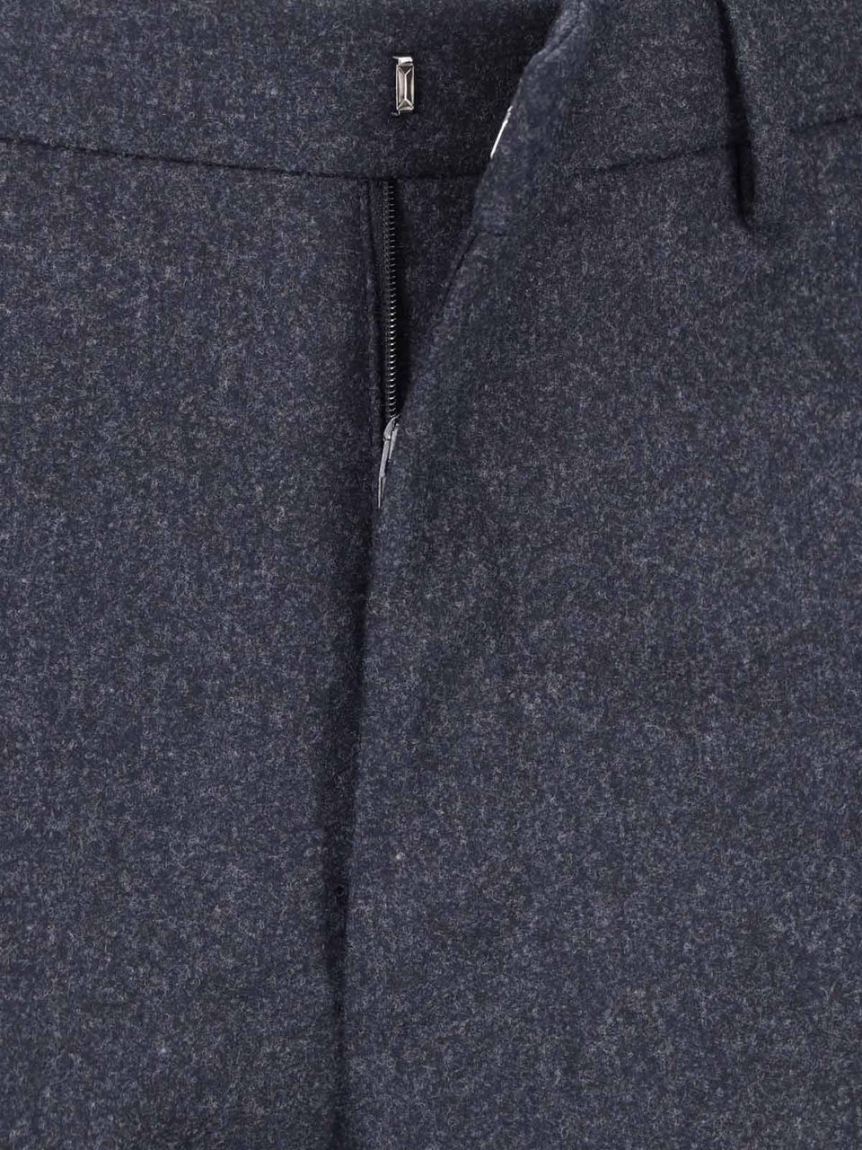 Tagliatore Double-Breasted Virgin Wool Suit With Peak Lapels Grijs