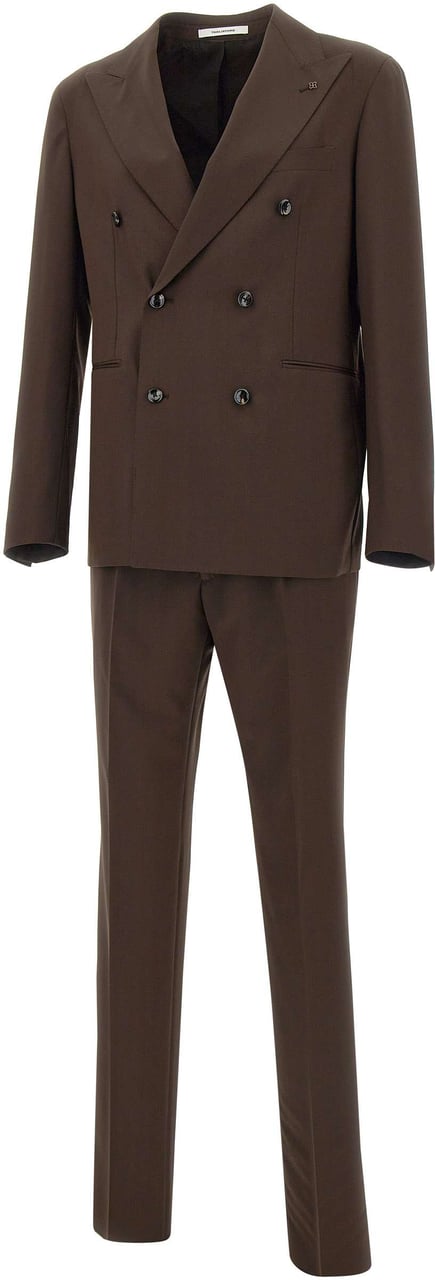 Tagliatore Dresses Brown Bruin