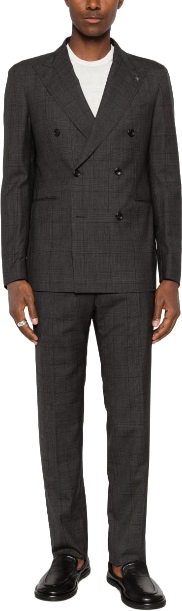 Tagliatore Jackets Nero Donkergrijs