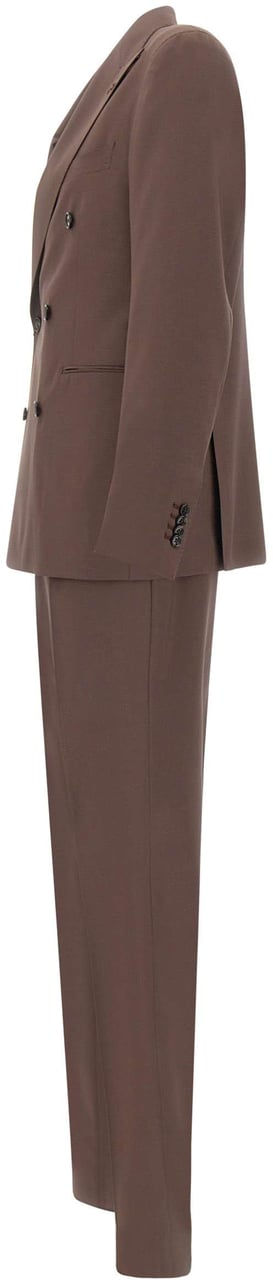 Tagliatore Dresses Brown Bruin