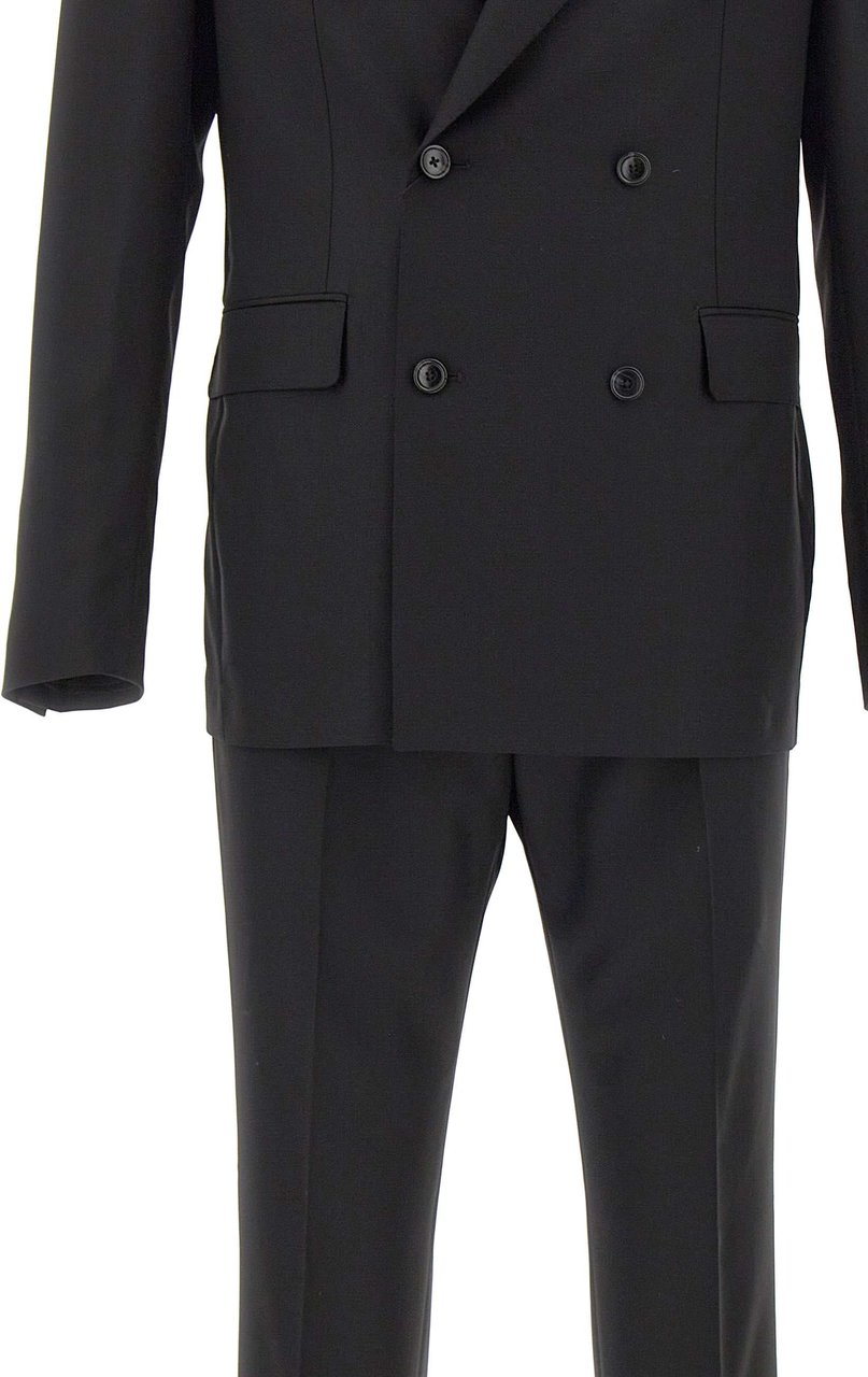 Tagliatore Dresses Black Zwart
