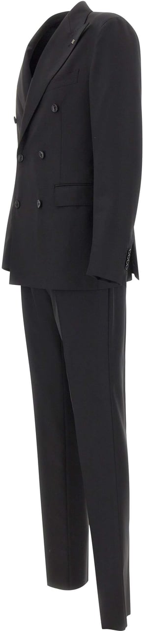 Tagliatore Dresses Black Zwart