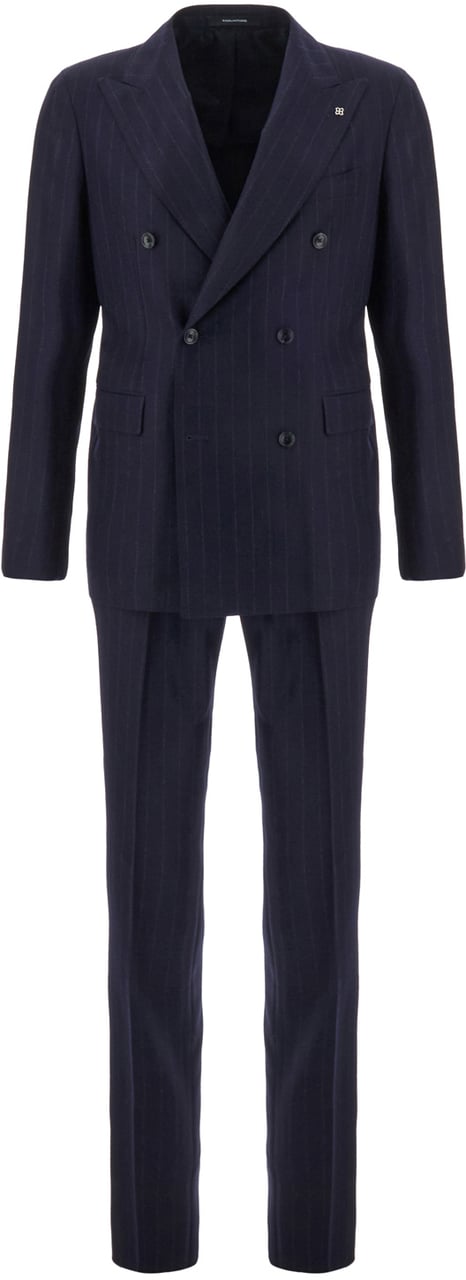 Tagliatore Tagliatore Embroidered wool suit Divers