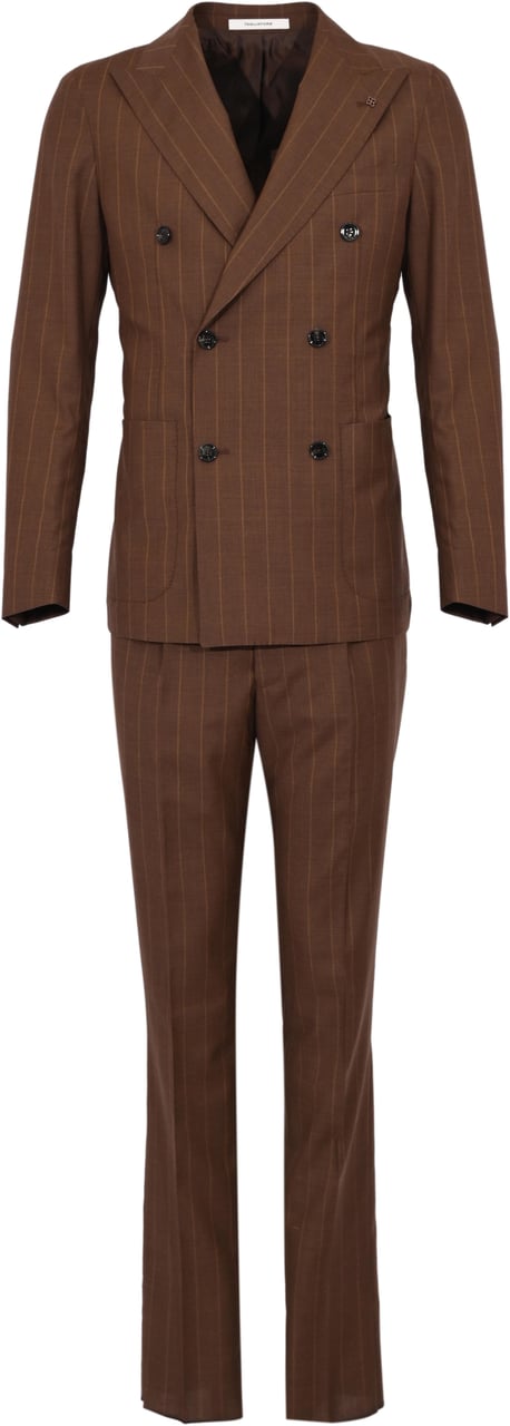 Tagliatore Dresses Brown Bruin