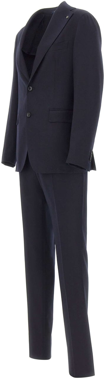 Tagliatore Dresses Blue Navy