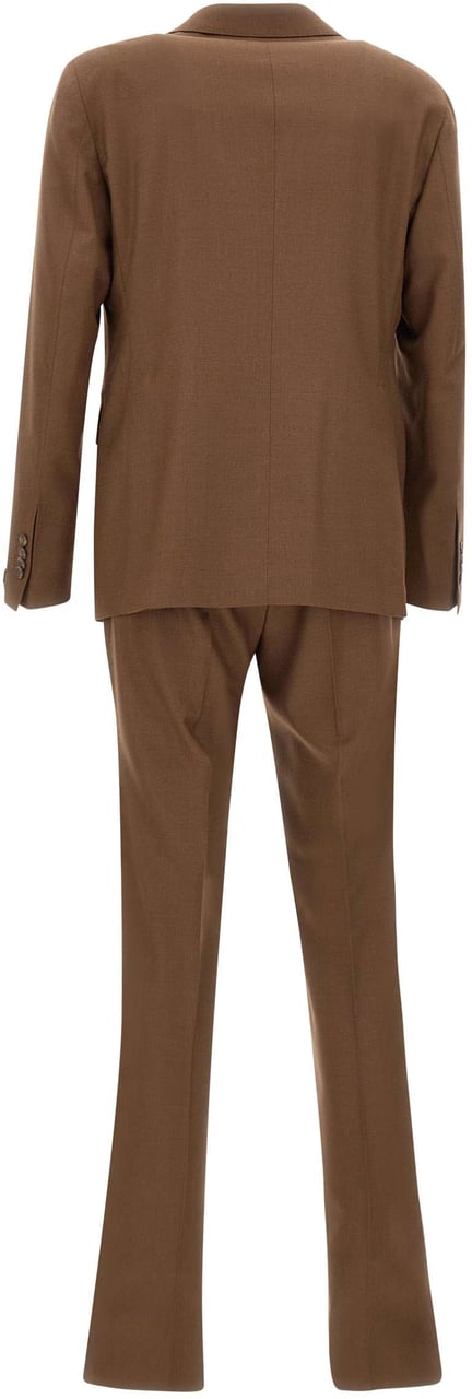 Tagliatore Dresses Brown Bruin