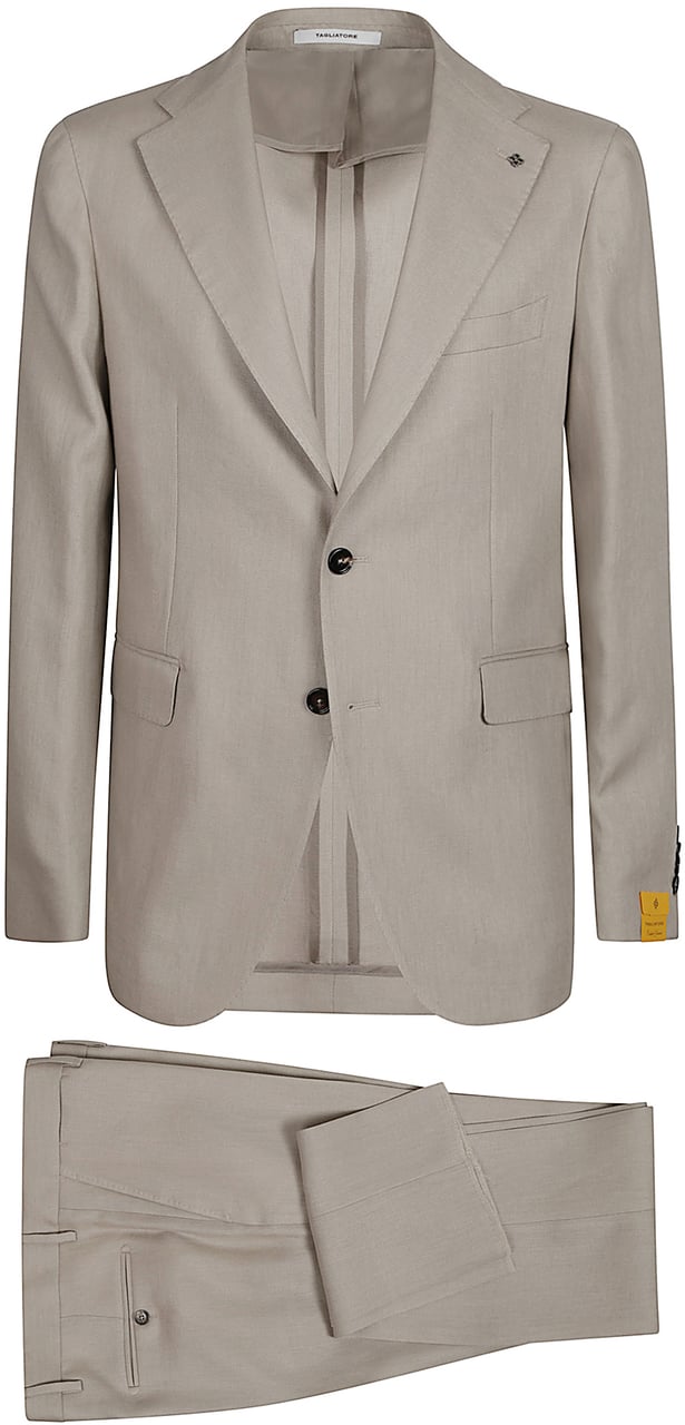 Tagliatore Vesuvio Suit Brown Bruin