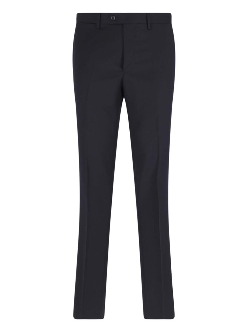 Tagliatore Double-Breasted Tailored Suit With Classic Navy Blazer Zwart