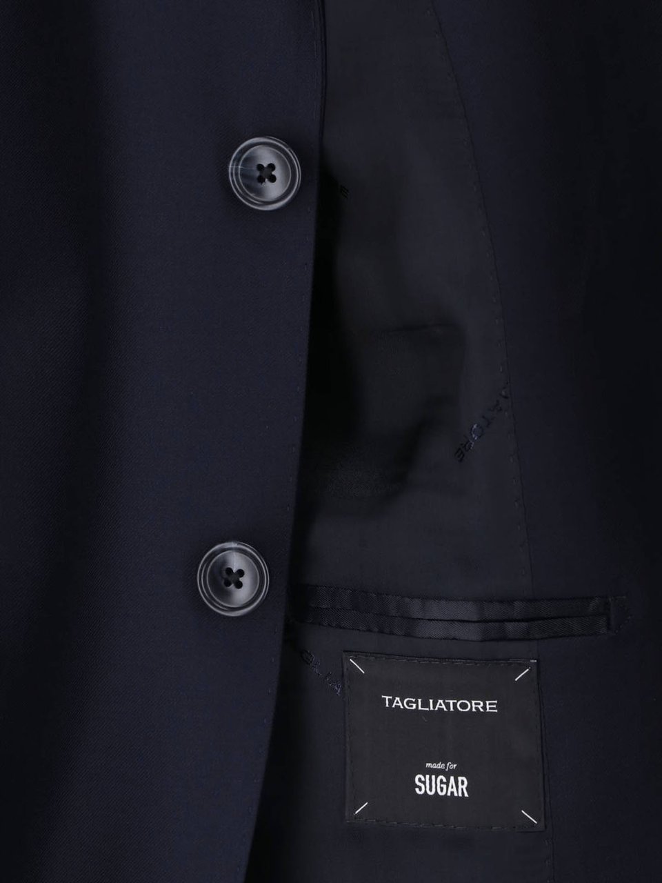Tagliatore Refined Single-Breasted Suit in Virgin Wool by Tagliatore Blauw