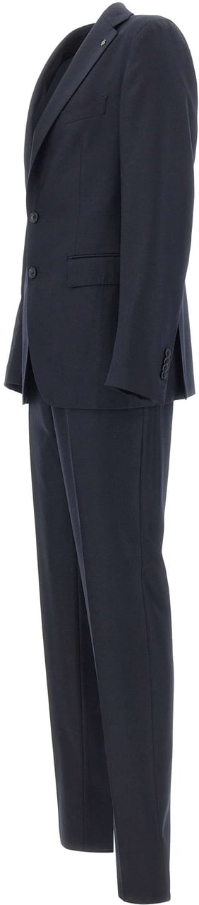 Tagliatore Dresses Blue Blauw