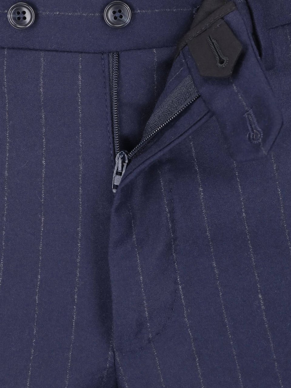 Tagliatore Exclusive Blue Pinstripe Tailored Suit by Tagliatore Blauw