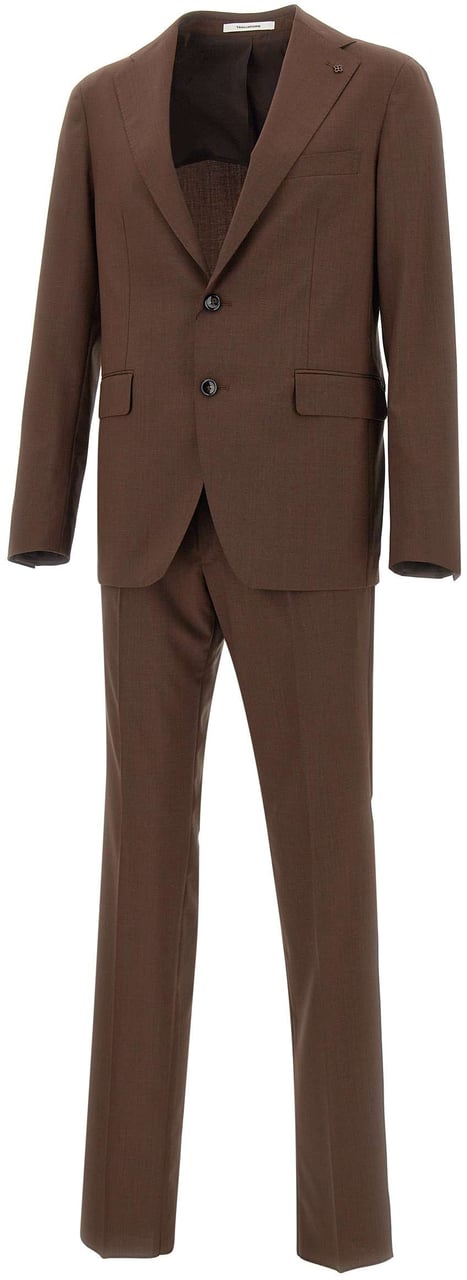 Tagliatore Dresses Brown Bruin