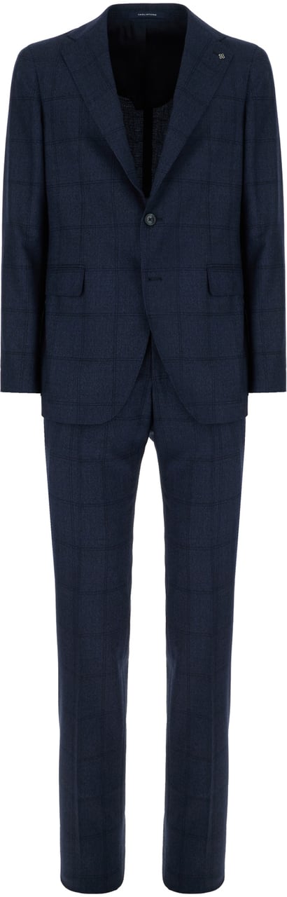 Tagliatore Tagliatore Embroidered wool suit Divers