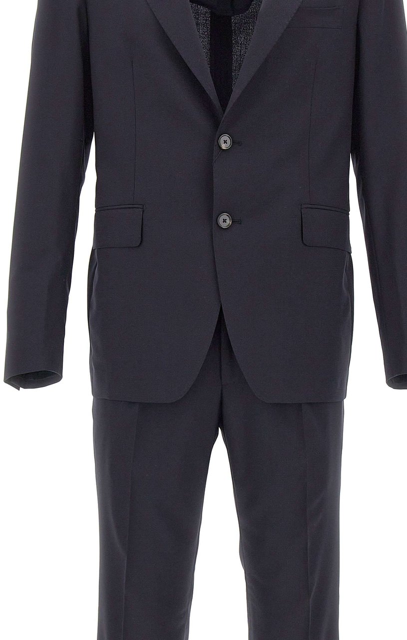 Tagliatore Dresses Blue Navy