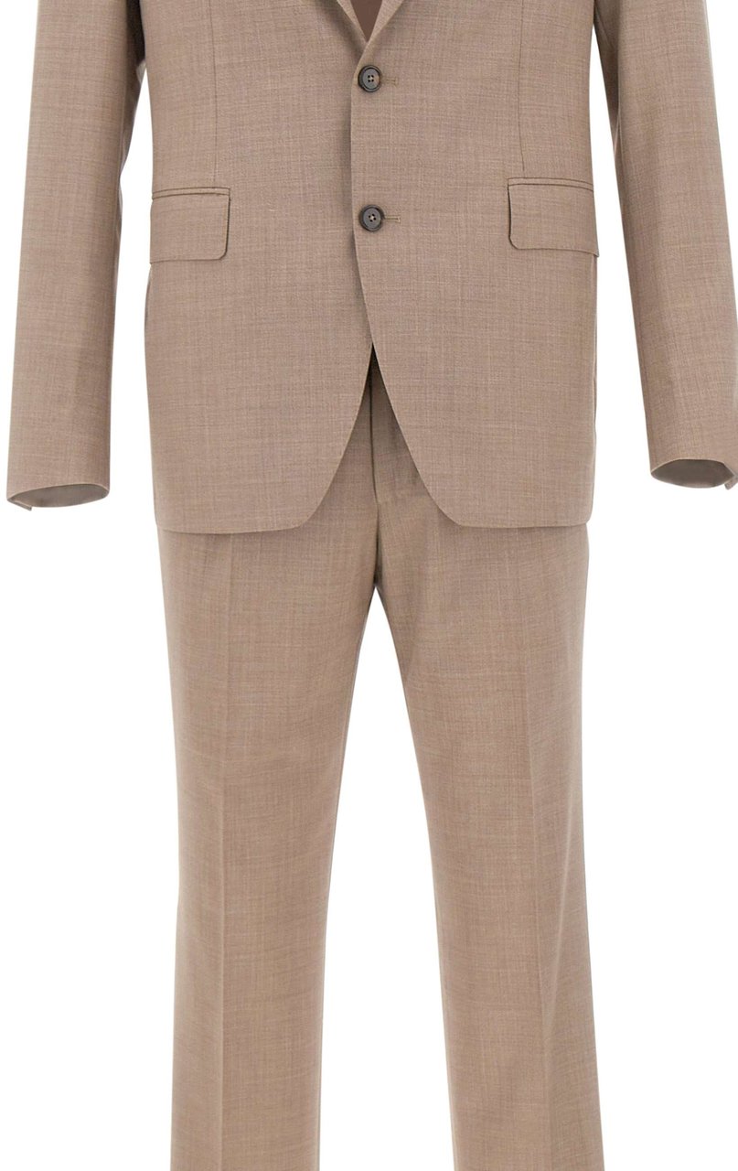 Tagliatore Dresses Brown Beige