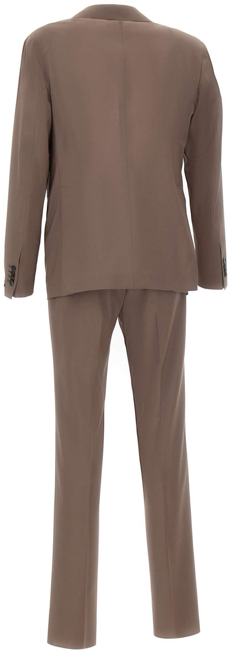 Tagliatore Dresses Brown Taupe