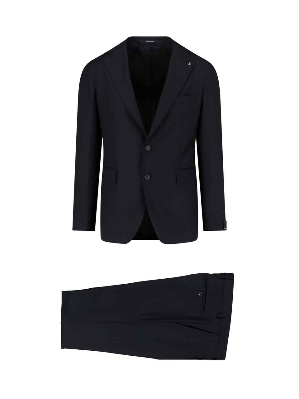Tagliatore Single-Breasted Cutter Suit – Black Zwart