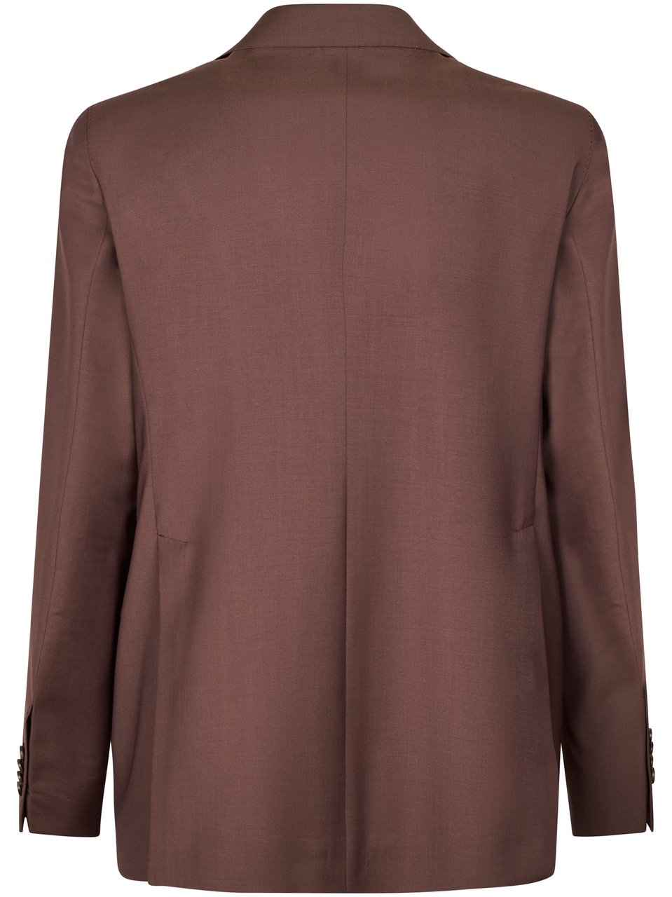 Tagliatore Brown Tailored Two-Button Jacket with Matching Trousers Grijs