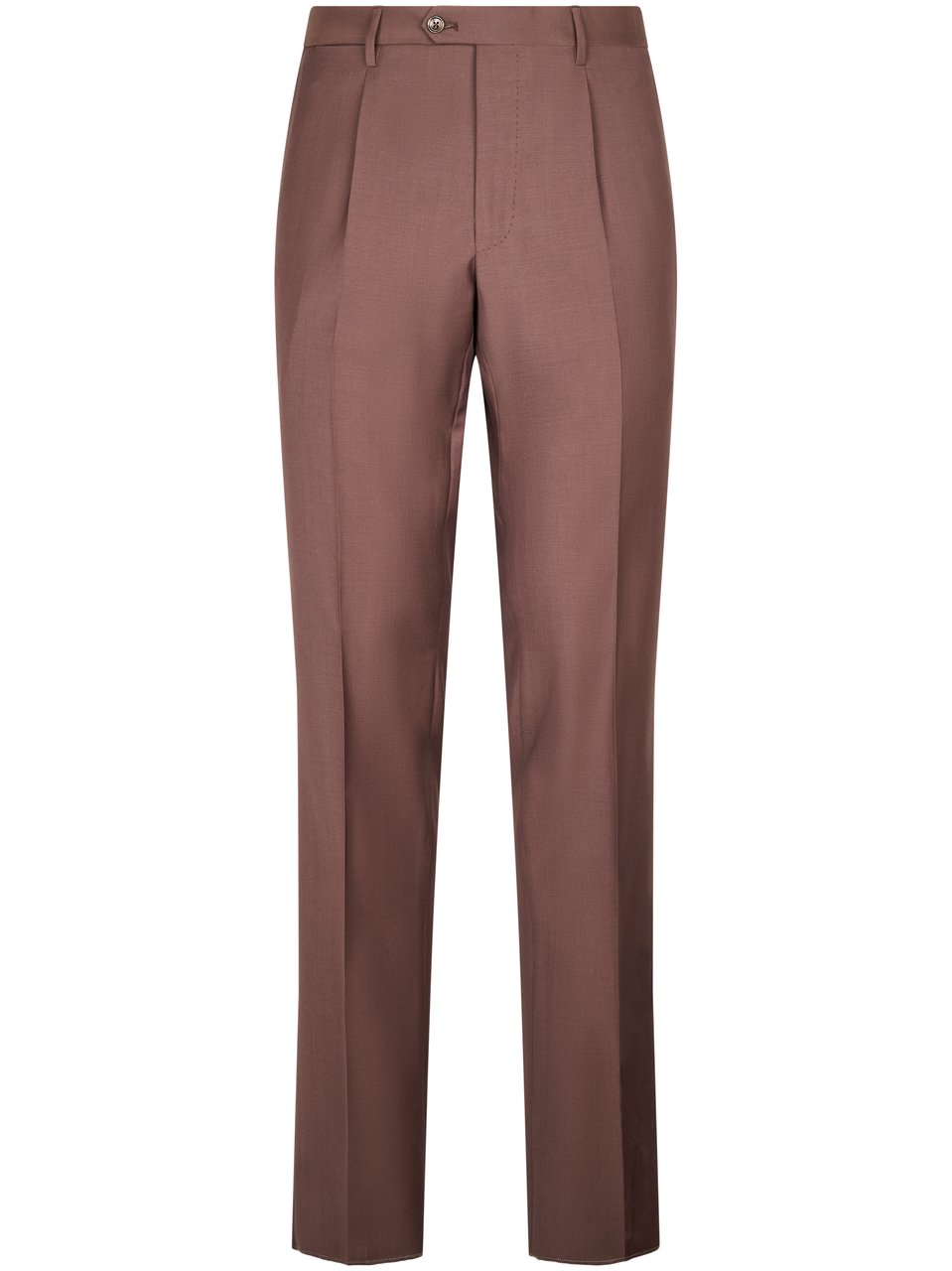 Tagliatore Brown Tailored Two-Button Jacket with Matching Trousers Grijs