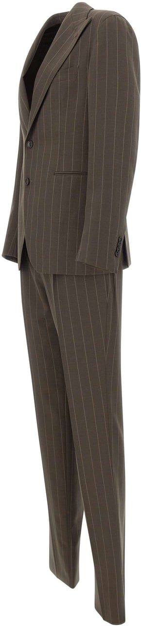 Tagliatore Dresses Brown Bruin