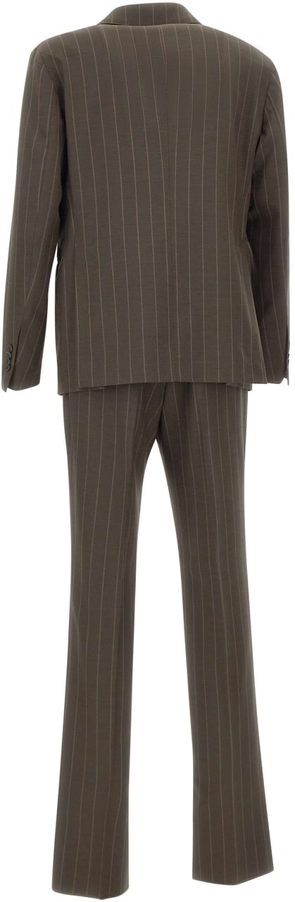 Tagliatore Dresses Brown Bruin