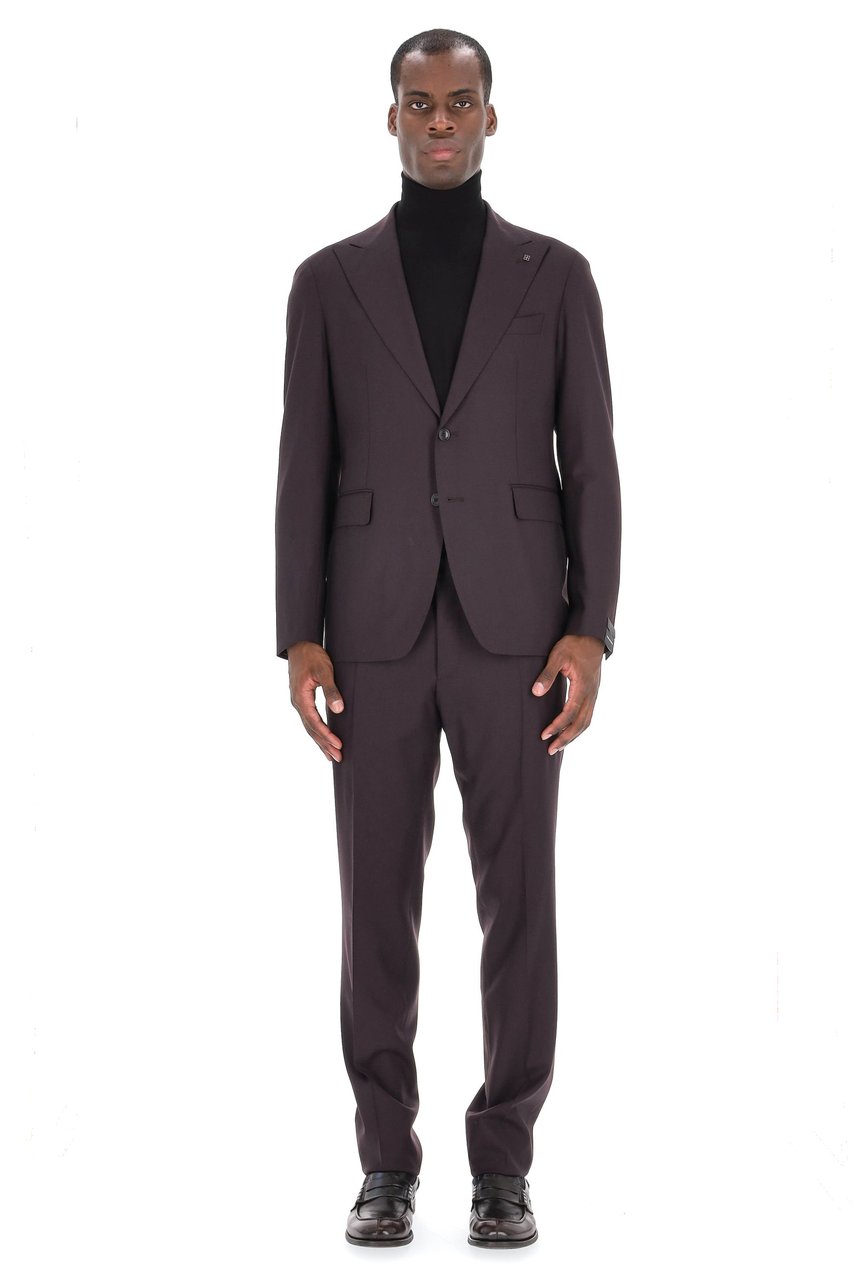 Tagliatore Comfort Line Vesuvio Wool Dress Zwart