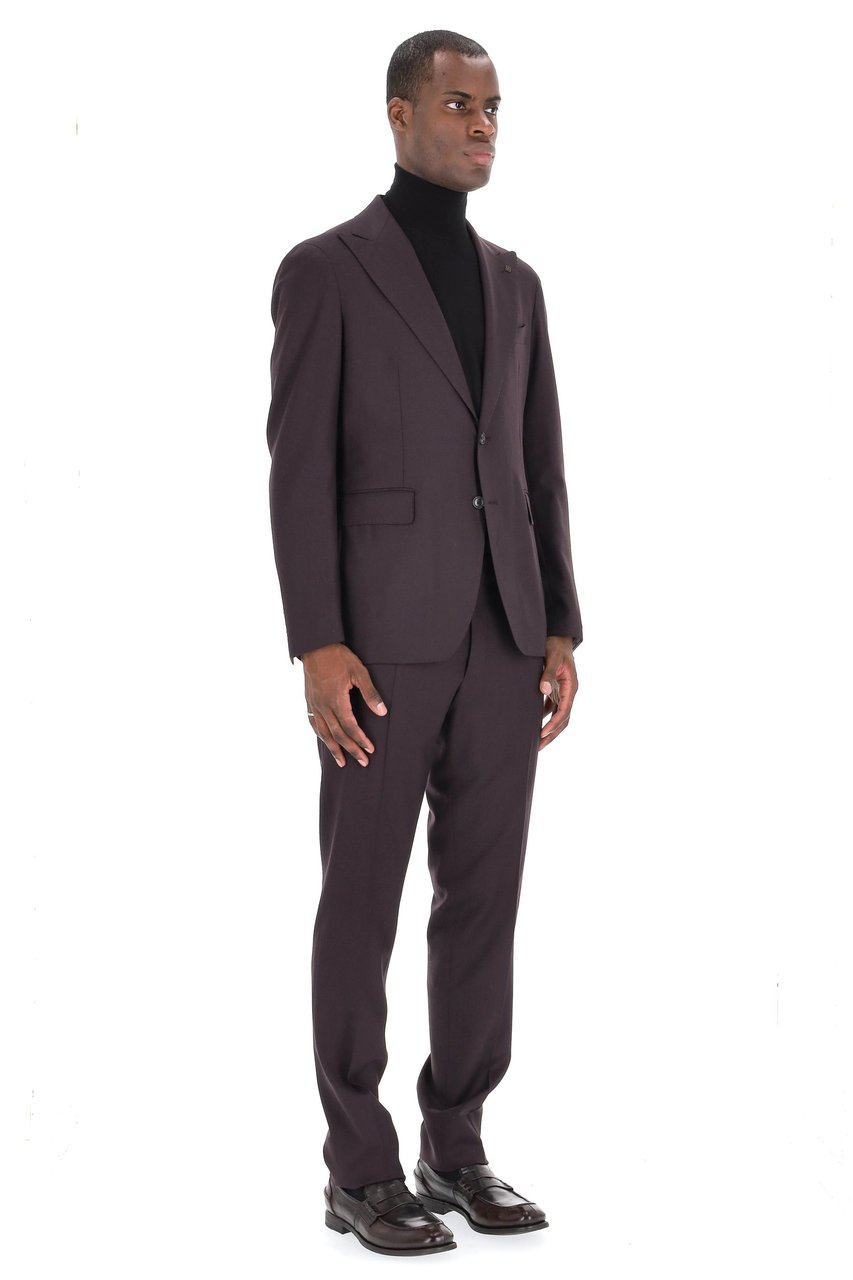 Tagliatore Comfort Line Vesuvio Wool Dress Zwart