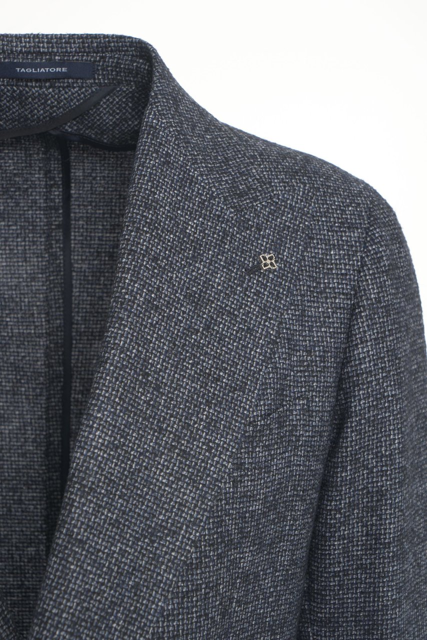 Tagliatore Double-breasted blazer Blauw