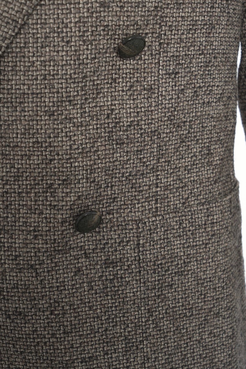 Tagliatore Double-breasted blazer Bruin