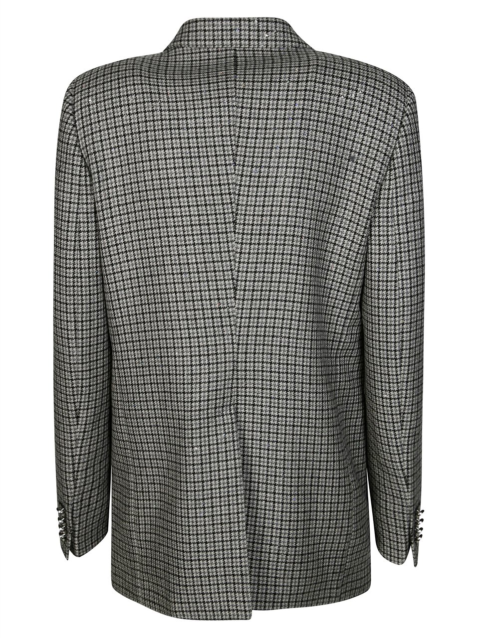 Tagliatore Double-Breasted Grey Blazer Grijs