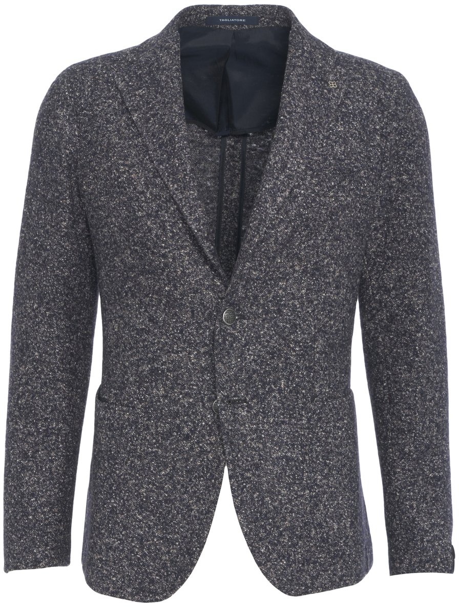 Tagliatore Blazer in lana vergine Blauw