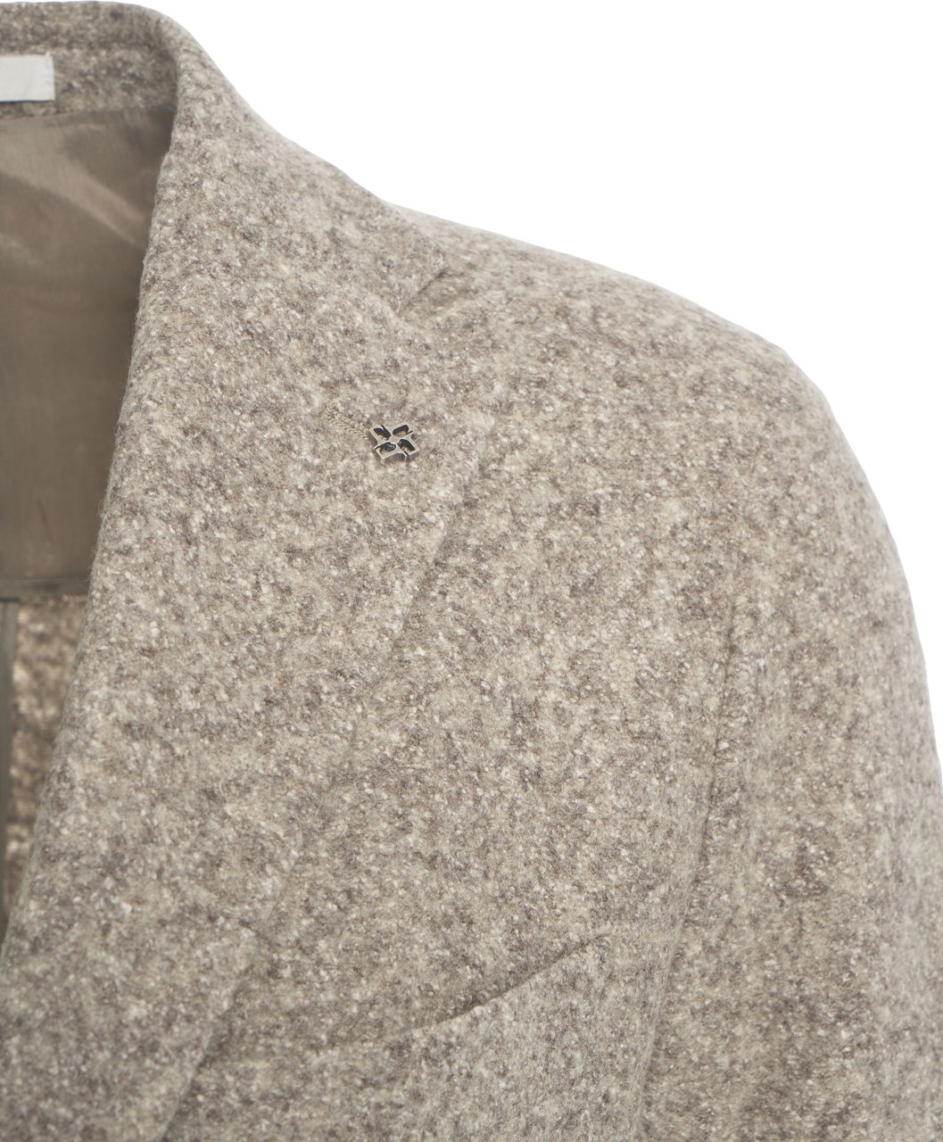 Tagliatore Virgin wool blazer Beige