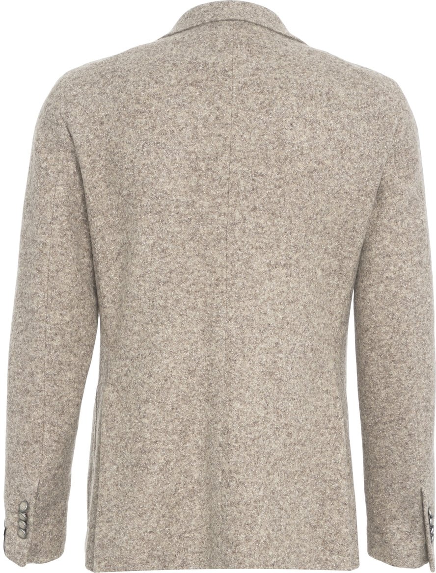 Tagliatore Virgin wool blazer Beige