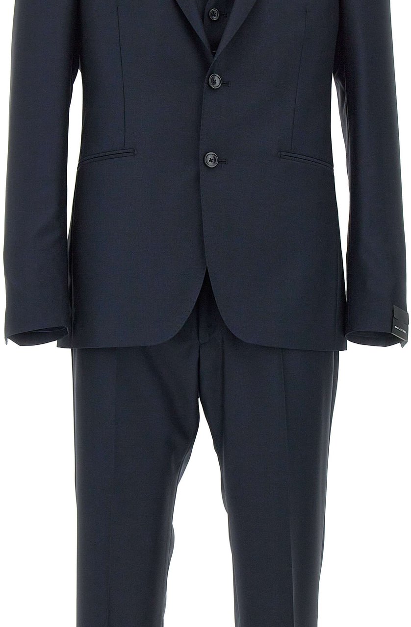 Tagliatore Dresses Blue Navy