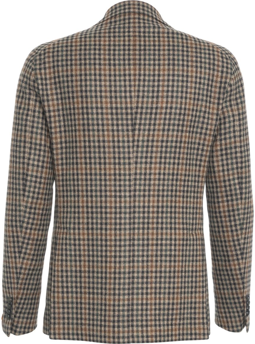 Tagliatore Blazer with check pattern Divers