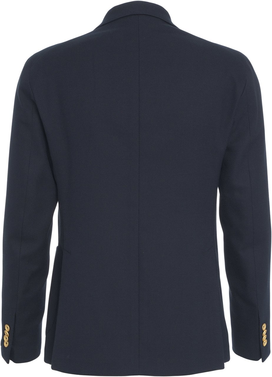 Tagliatore Double-breasted blazer Blauw