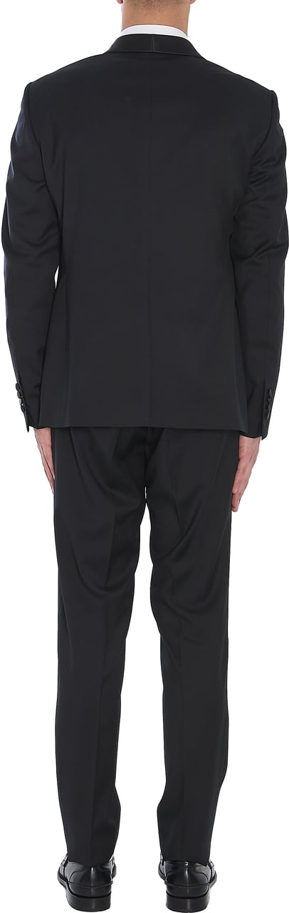Tagliatore Tuxedo in virgin wool Zwart