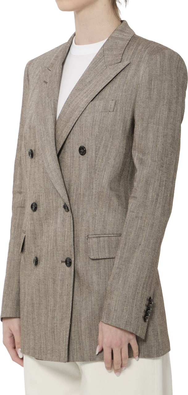 Tagliatore Double-breasted jacket Bruin