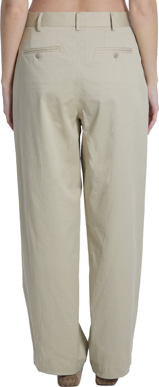 Tagliatore Linen trousers Beige