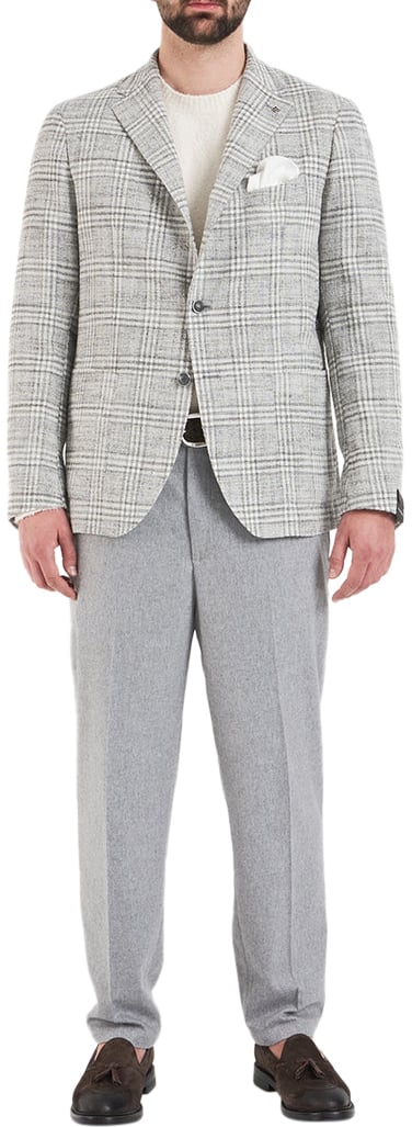 Tagliatore Alpaca blend blazer Beige