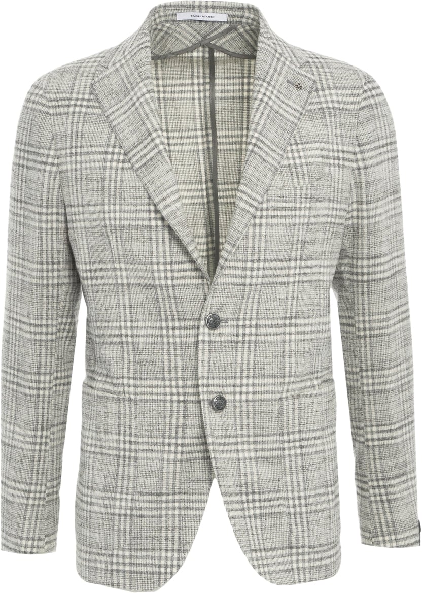 Tagliatore Alpaca blend blazer Beige