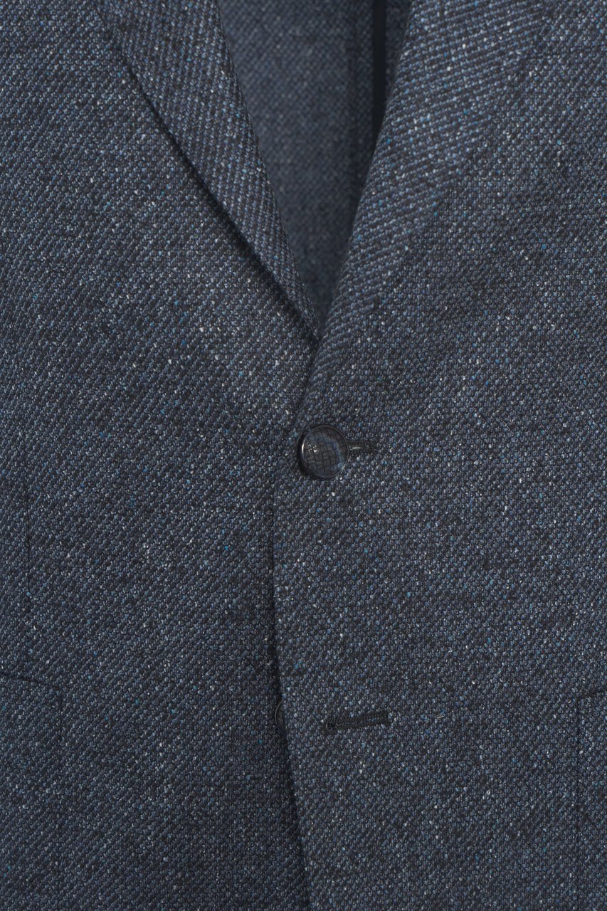 Tagliatore Wool blazer Blauw