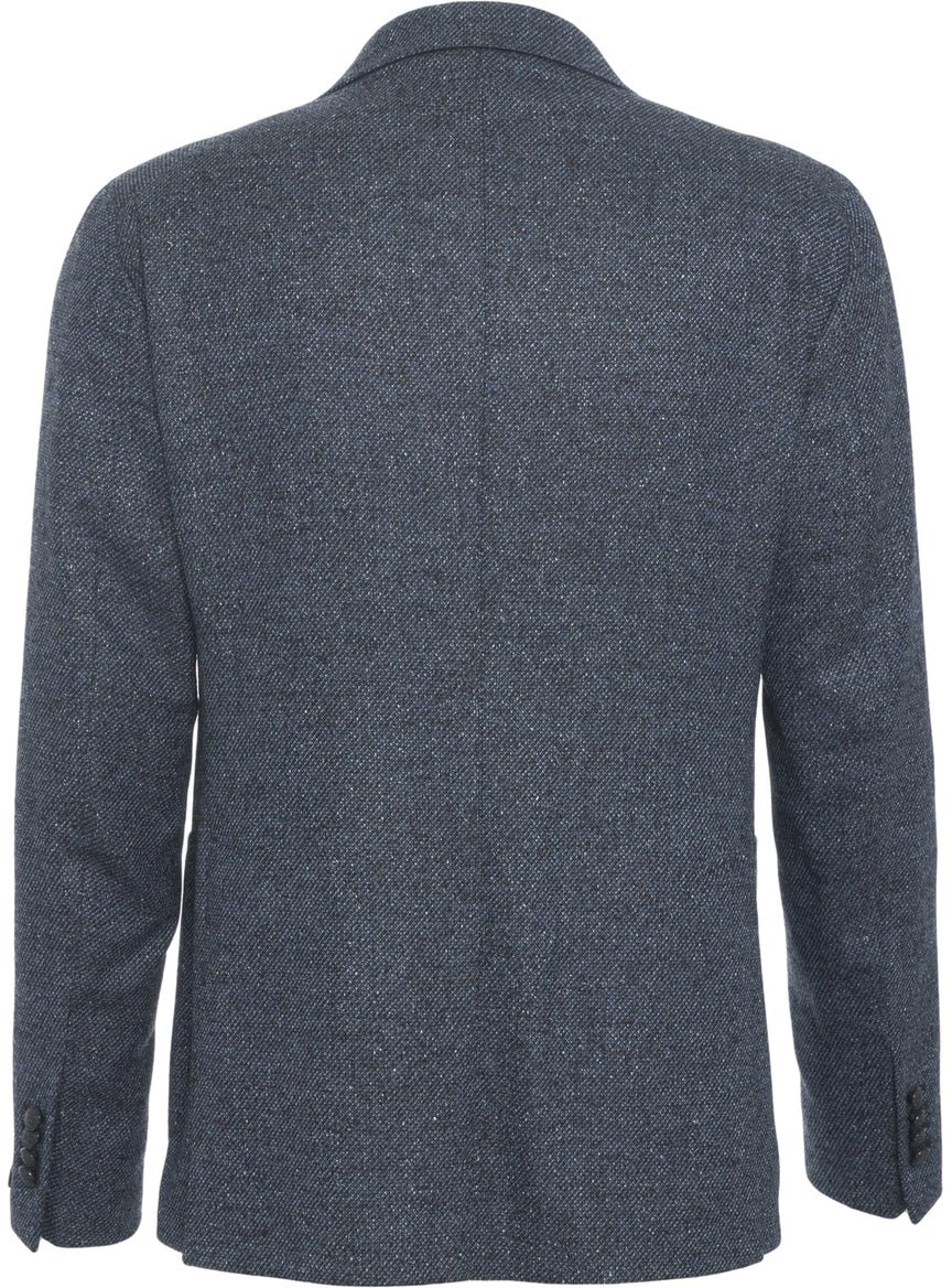 Tagliatore Wool blazer Blauw