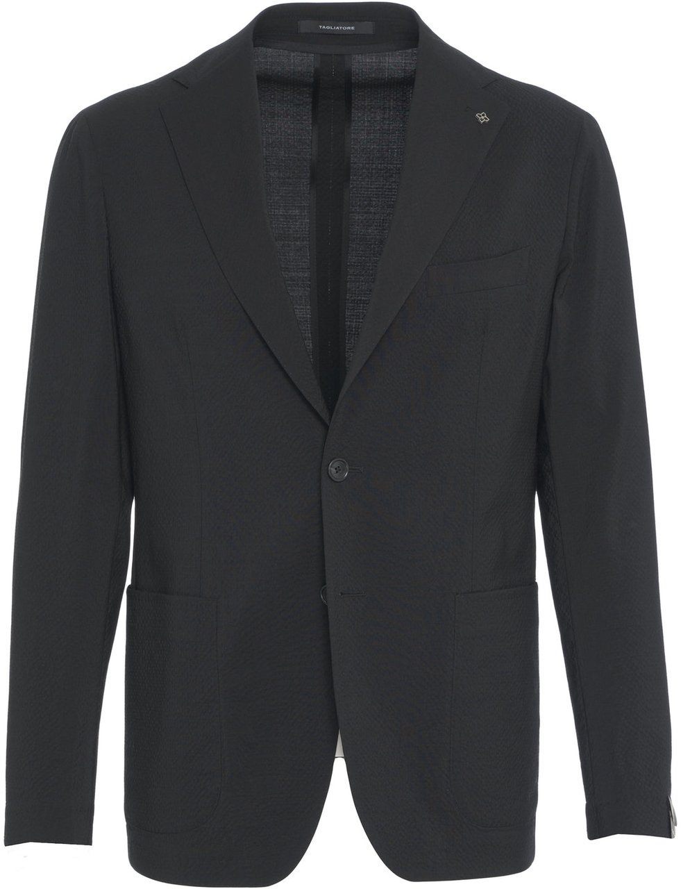 Tagliatore Virgin wool suit Zwart