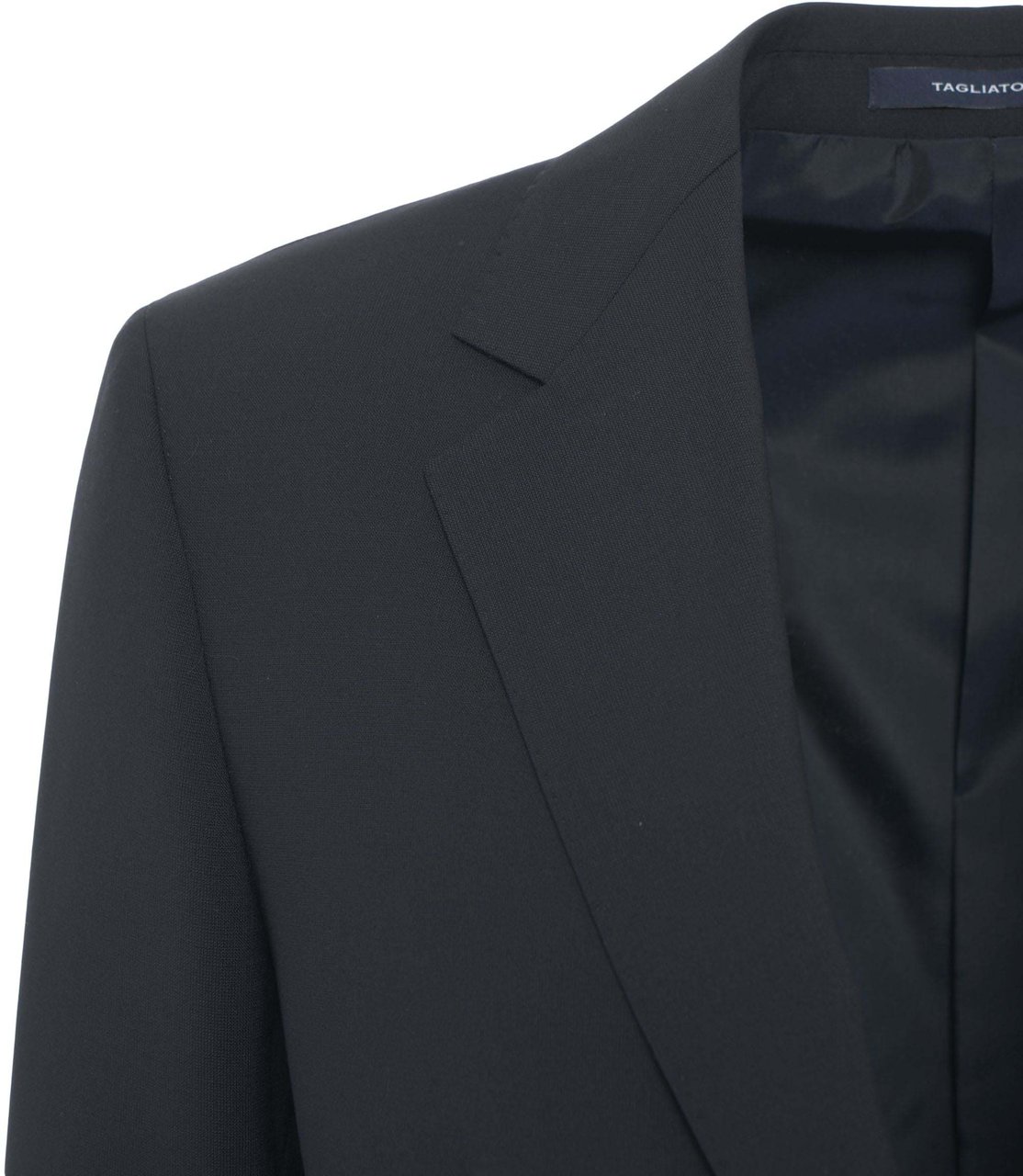 Tagliatore Virgin wool single-breasted suit Blauw